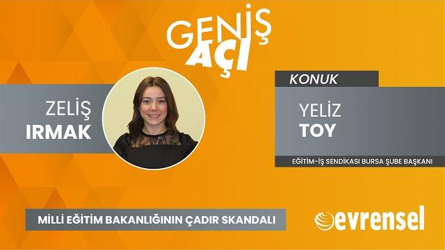 Milli eğitim bakanlığının çadır skandalı - eğitim-i̇ş bursa şube başkanı yeliz toy | geniş açı Milli eğitim bakanlığının çadır skandalı - eğitim-i̇ş bursa şube başkanı yeliz toy | geniş açı