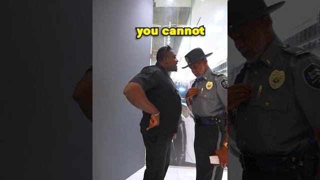 My security guard pressed mall security… My security guard pressed mall security…