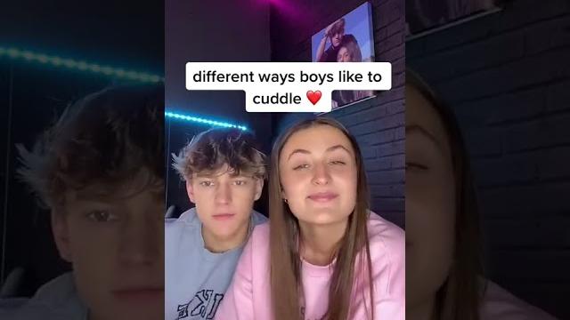 Best 5 ways boys like to cuddle!#shorts Best 5 ways boys like to cuddle!#shorts