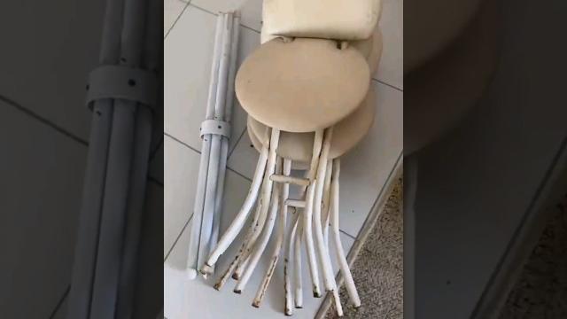 Peguei no lixo e deixei novinha …. #reciclagem Peguei no lixo e deixei novinha …. #reciclagem
