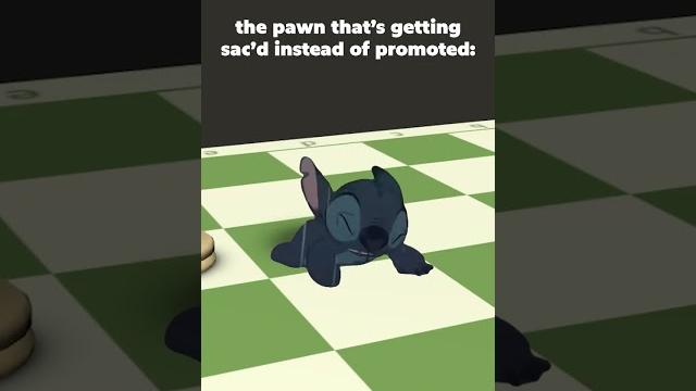 The pawn getting sac'd The pawn getting sac'd