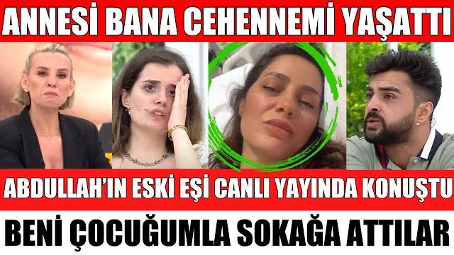 Esra erol'da abdullah'in eski̇ karisi canli yayinda herşeyi̇ anlatti kübra'ya yazik olacak şok sözler Esra erol'da abdullah'in eski̇ karisi canli yayinda herşeyi̇ anlatti kübra'ya yazik olacak şok sözler