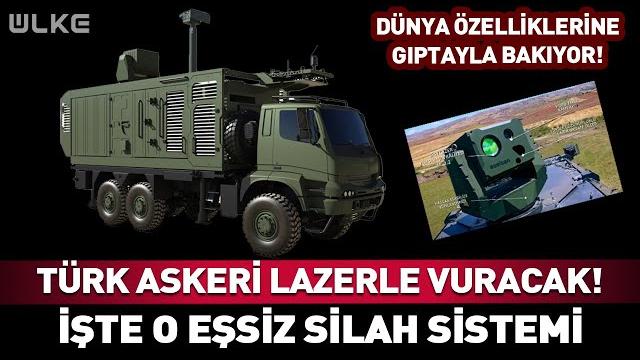 Türk askeri lazer silahı i̇le vuracak! i̇şte dünyanın hayran kaldığı sistemin özellikleri Türk askeri lazer silahı i̇le vuracak! i̇şte dünyanın hayran kaldığı sistemin özellikleri