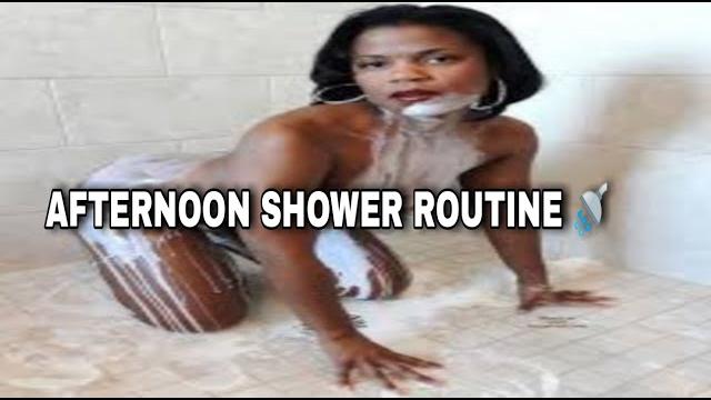 Sexy afternoon shower routine. Sexy afternoon shower routine.