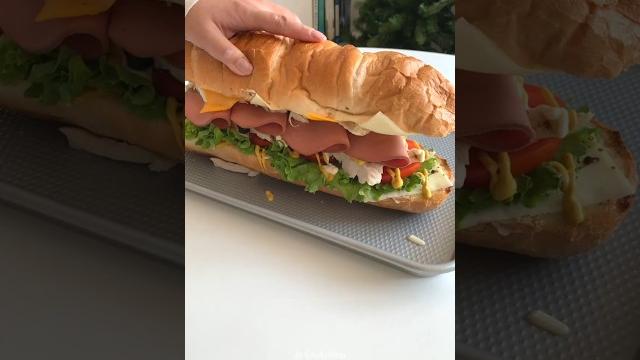 Make a giant sandwich for him 做個巨無霸三明治給他吃 #lunch #cooking #bento #asmr #asmrvideo #sanwich Make a giant sandwich for him 做個巨無霸三明治給他吃 #lunch #cooking #bento #asmr #asmrvideo #sanwich