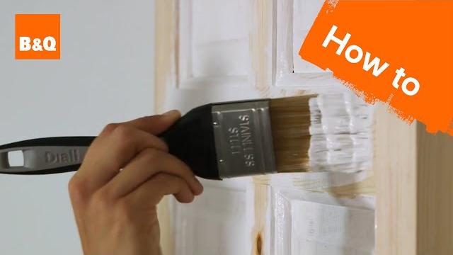 How to paint a door How to paint a door