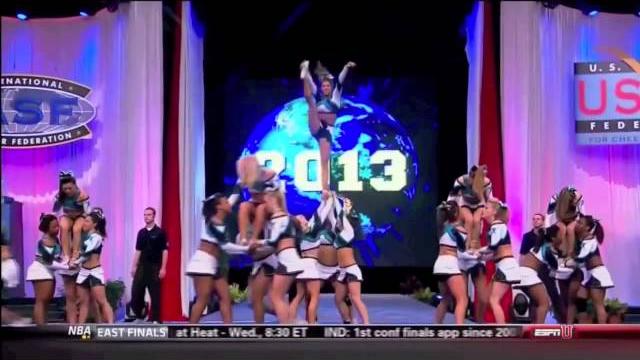Cheer extreme senior elite worlds 2013 multi-cam Cheer extreme senior elite worlds 2013 multi-cam
