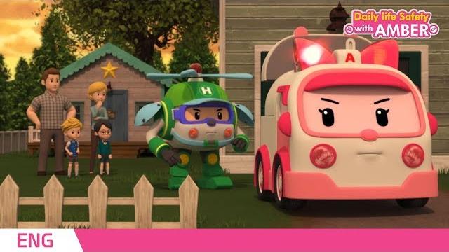 Daily life safety with amber | ep 01~26 | robocar poli | kids animation Daily life safety with amber | ep 01~26 | robocar poli | kids animation