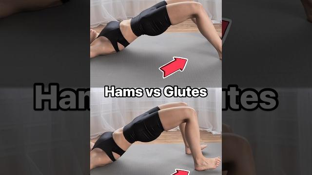 Feet away from butt = hamstring focus feet neutral, shins close to vertical = glutes focus Feet away from butt = hamstring focus feet neutral, shins close to vertical = glutes focus