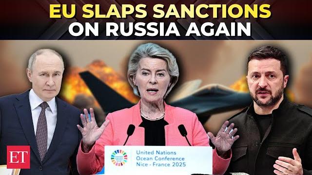 Eu unveils 18th sanctions package on russia, targets oil revenues, nord streams, shadow fleet Eu unveils 18th sanctions package on russia, targets oil revenues, nord streams, shadow fleet