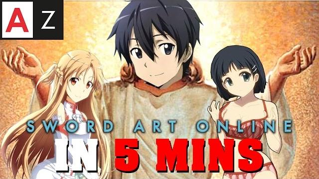 Sword art online in 5 minutes | anime in minutes Sword art online in 5 minutes | anime in minutes