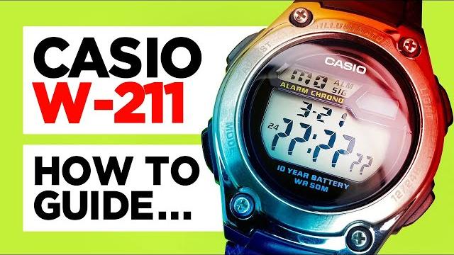#casio w-211 (module 3091) - how to set the time, date, alarm, use the stopwatch and dual time! #casio w-211 (module 3091) - how to set the time, date, alarm, use the stopwatch and dual time!