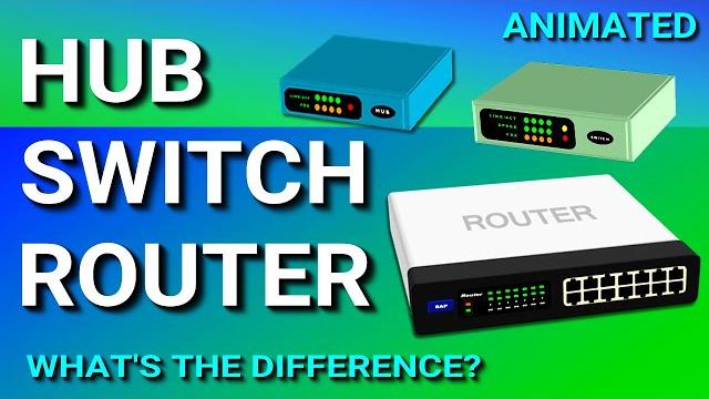 Hub, switch, & router explained - what's the difference? Hub, switch, & router explained - what's the difference?