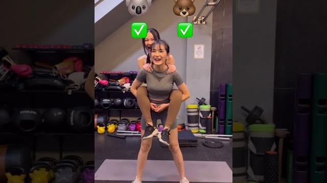 Bestie workout challenge, ellin with angelin | tag your bestie #workout #bestie #challenge #shorts Bestie workout challenge, ellin with angelin | tag your bestie #workout #bestie #challenge #shorts