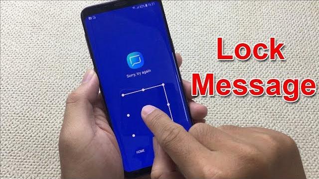 How to lock message on android 2018 How to lock message on android 2018