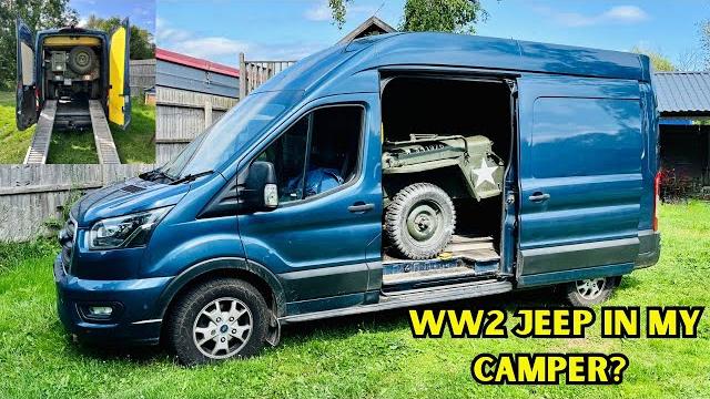 Bunker update and fitting bed and jeep in my van Bunker update and fitting bed and jeep in my van