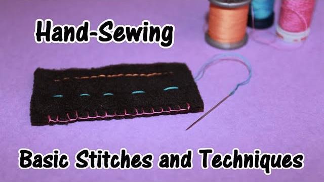 Hand-sewing | basic stitches and techniques Hand-sewing | basic stitches and techniques