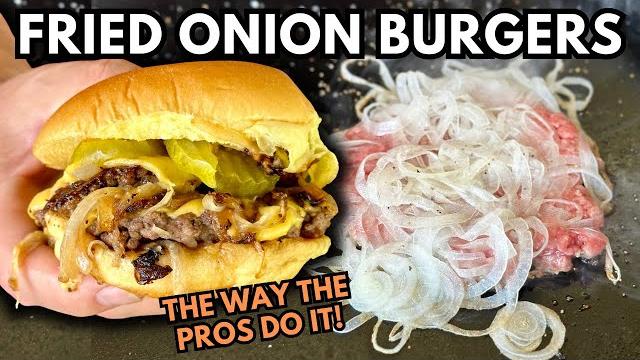 Oklahoma fried onion burger 2.0 george motz inspired Oklahoma fried onion burger 2.0 george motz inspired