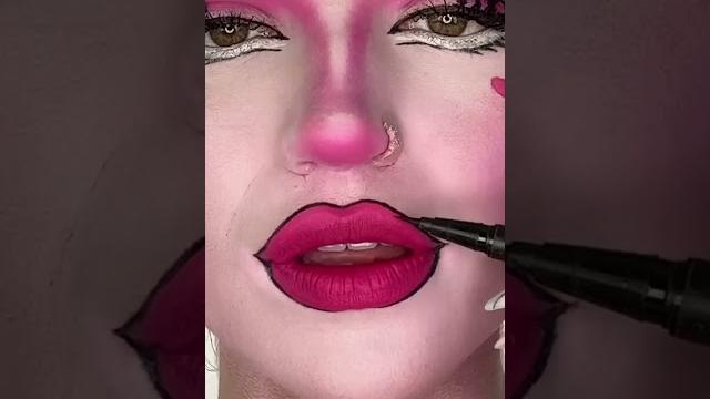 Draculaura makeup #monsterhigh Draculaura makeup #monsterhigh