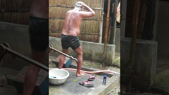 Best funny shampoo prank on bath man! | sagor bhuyan Best funny shampoo prank on bath man! | sagor bhuyan