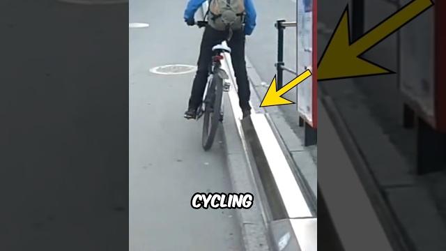 Cycling uphill made easy #shorts Cycling uphill made easy #shorts
