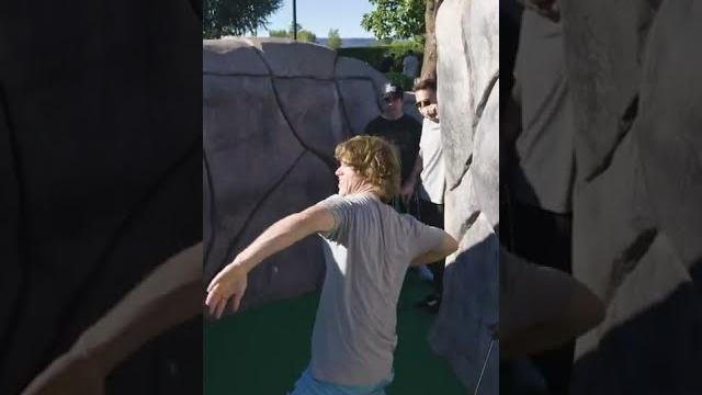 Danny duncan pranks the boys at mini golf Danny duncan pranks the boys at mini golf
