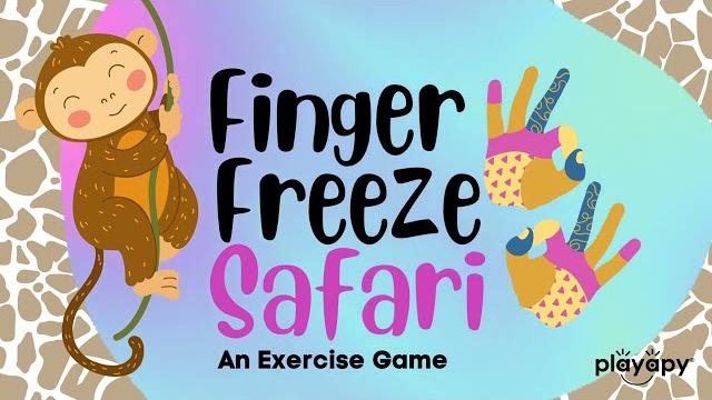 Finger freeze safari | a fine motor exercise game | finger gym | hand warm-ups | brain break Finger freeze safari | a fine motor exercise game | finger gym | hand warm-ups | brain break