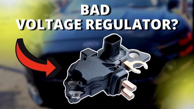 Symptoms of a bad voltage regulator Symptoms of a bad voltage regulator