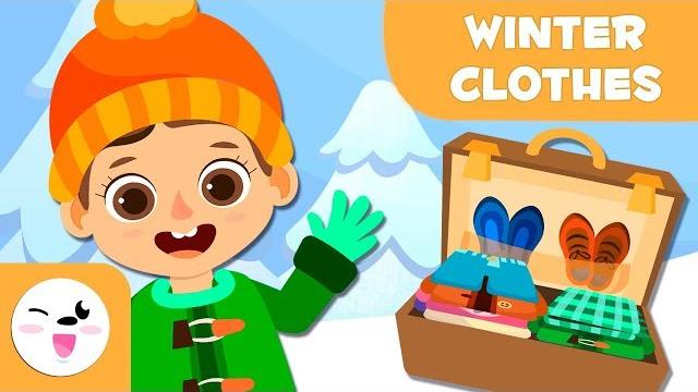 Winter clothing - vocabulary in english for kids Winter clothing - vocabulary in english for kids