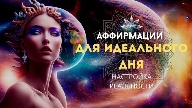 Аффирмации для идеального дня! настройка своей реальности! попробуй послушать 10 минут! Аффирмации для идеального дня! настройка своей реальности! попробуй послушать 10 минут!