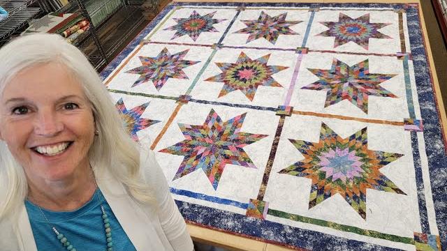 Donna's free pattern - lone star "little dipper" quilt!! Donna's free pattern - lone star "little dipper" quilt!!
