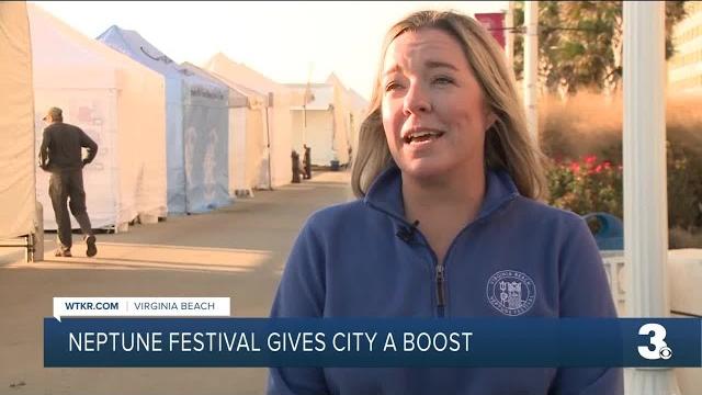 Neptune festival gives city a boost Neptune festival gives city a boost