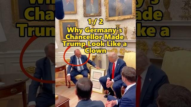 Why germany’s chancellor made trump look like a clown?#shortsvideo #shorts #celebrity #trump #usa Why germany’s chancellor made trump look like a clown?#shortsvideo #shorts #celebrity #trump #usa