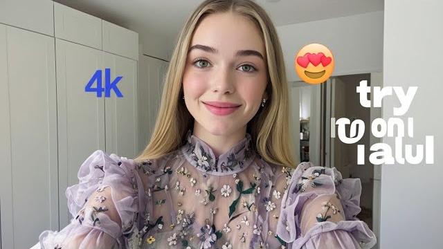 4k floral maxi dress transparent try on haul | see everything transparent lingerie & bikini try on 4k floral maxi dress transparent try on haul | see everything transparent lingerie & bikini try on