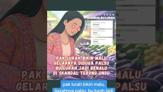 Pak lurah bikin malu, ijazahnya palsu, bu lurah jadi benalu, karena doyan terong ungu #shorts #lurah Pak lurah bikin malu, ijazahnya palsu, bu lurah jadi benalu, karena doyan terong ungu #shorts #lurah