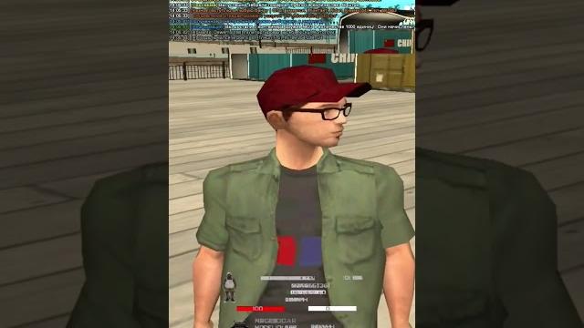 Открываем контейнеры в самп #shorts Открываем контейнеры в самп #shorts