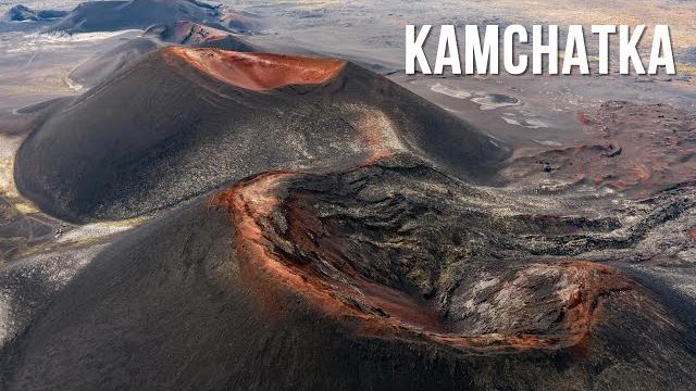 Камчатка 4к. аэросъёмка вулканов и животного мира Камчатка 4к. аэросъёмка вулканов и животного мира