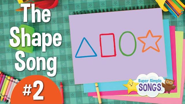 The shape song #2 | review song for kids | super simple songs The shape song #2 | review song for kids | super simple songs