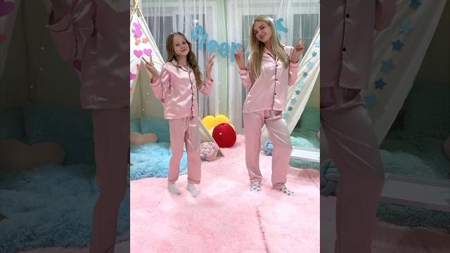 Nastya and sleepover dance with maggie Nastya and sleepover dance with maggie