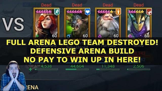 Raid shadow legends full lego arena team gets wrecked! silver/gold arena defensive teams build guide Raid shadow legends full lego arena team gets wrecked! silver/gold arena defensive teams build guide