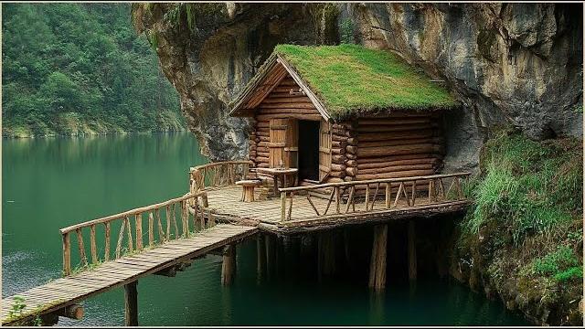 I spend 90 days to building, cooking and survival on the cliff I spend 90 days to building, cooking and survival on the cliff
