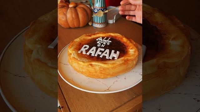 Baked baklava cheesecake- all eyes on rafah #abirzkitchen Baked baklava cheesecake- all eyes on rafah #abirzkitchen