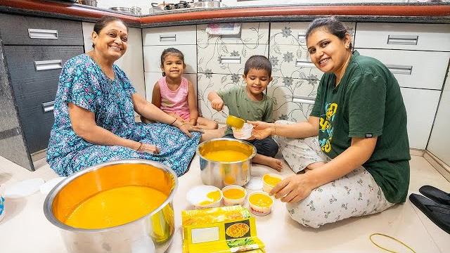 Saal ke pehle mango freeze kiye | hezu ke saath kanishk bhi aa gaya ! aamras mein problem Saal ke pehle mango freeze kiye | hezu ke saath kanishk bhi aa gaya ! aamras mein problem