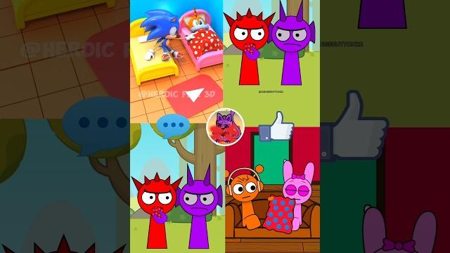 Nooooo!! it's mine . #sprunki #incredibox #sonic Nooooo!! it's mine . #sprunki #incredibox #sonic