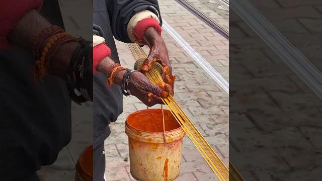 Kite flying manja making // dor making #punjabi #shorts Kite flying manja making // dor making #punjabi #shorts