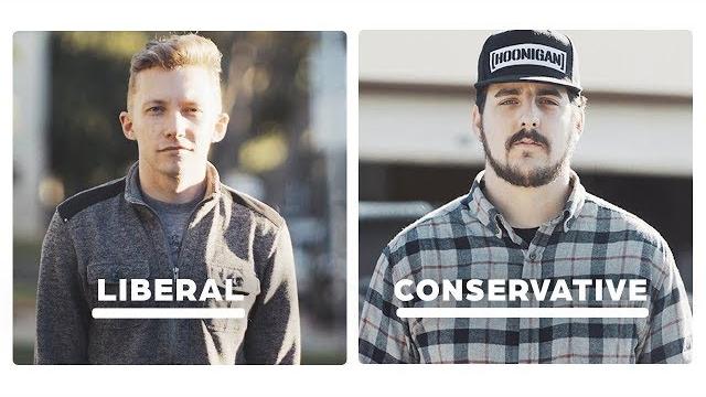 Liberal vs conservative: 24 hours side by side Liberal vs conservative: 24 hours side by side