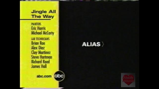 Abc promos over jingle all the way credits 2001 Abc promos over jingle all the way credits 2001
