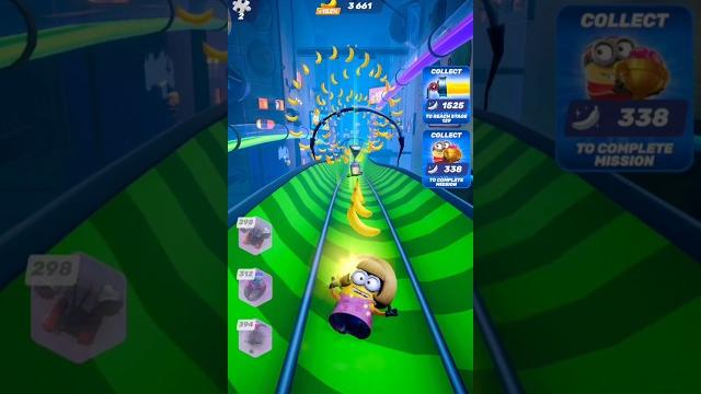 Slide banana #newminionrush #thegamer Slide banana #newminionrush #thegamer