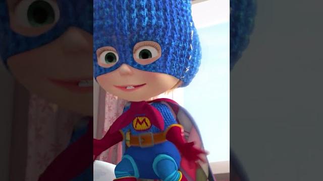 Supermasha is in a hurry to help! ️ @mashabearrussian #selfmadehero #shorts #cartoonforkids Supermasha is in a hurry to help! ️ @mashabearrussian #selfmadehero #shorts #cartoonforkids