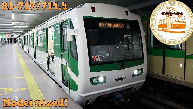 Sofia metro | mvm 81-717 after modernization Sofia metro | mvm 81-717 after modernization
